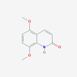 molecular formula C11H11NO3 B3038198 5,8-Dimethoxyquinolin-2(1H)-one CAS No. 79784-30-8