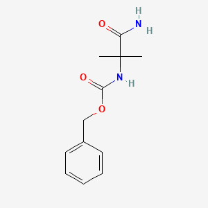 molecular formula C12H16N2O3 B3038223 Benzyl (1-amino-2-methyl-1-oxopropan-2-yl)carbamate CAS No. 81587-18-0