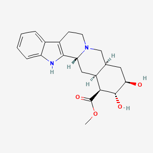 molecular formula C21H26N2O4 B3038227 18-β-羟基-3-表-α-育亨宾 CAS No. 81703-06-2