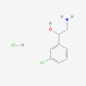 2-Amino-1-(3-chlorophenyl)ethanol hydrochloride