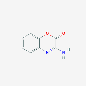 molecular formula C8H6N2O2 B3038250 3-amino-2H-1,4-benzoxazin-2-one CAS No. 83566-34-1