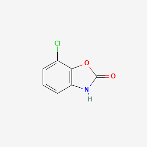 molecular formula C7H4ClNO2 B3038257 7-Chlorobenzoxazol-2(3H)-one CAS No. 83972-30-9