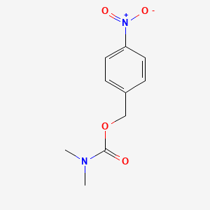 molecular formula C10H12N2O4 B3038272 4-Nitrobenzyl dimethylcarbamate CAS No. 84640-31-3