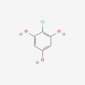 molecular formula C6H5ClO3 B3038273 2-氯苯-1,3,5-三醇 CAS No. 84743-76-0