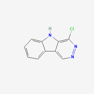 4-chloro-5H-pyridazino[4,5-b]indole