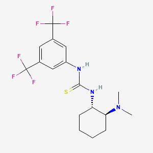 1-(3,5-Bis(trifluoromethyl)phenyl)-3-((1S,2S)-2-(dimethylamino)cyclohexyl)thiourea