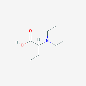 molecular formula C8H17NO2 B3038305 2-(二乙氨基)丁酸 CAS No. 855152-24-8