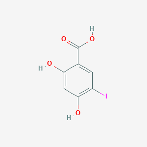 2,4-Dihydroxy-5-iodobenzoic acid