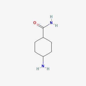 molecular formula C7H14N2O B3038315 4-Aminocyclohexane-1-carboxamide CAS No. 856758-75-3