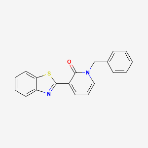 3-(1,3-benzothiazol-2-yl)-1-benzyl-2(1H)-pyridinone