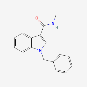 molecular formula C17H16N2O B3038340 1-benzyl-N-methyl-1H-indole-3-carboxamide CAS No. 860611-46-7