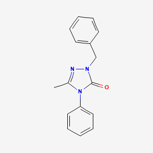 molecular formula C16H15N3O B3038368 2-苄基-5-甲基-4-苯基-1,2,4-三唑-3-酮 CAS No. 860785-44-0