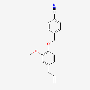 4-[(4-Allyl-2-methoxyphenoxy)methyl]benzenecarbonitrile