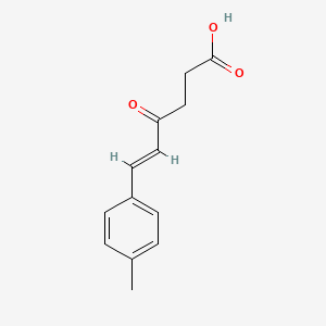 molecular formula C13H14O3 B3038481 6-(4-Methylphenyl)-4-oxohex-5-enoic acid CAS No. 866035-83-8