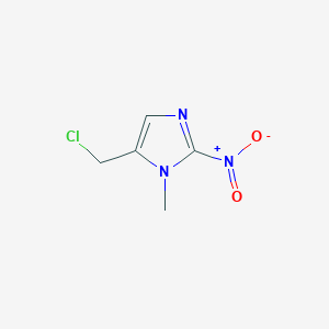 molecular formula C5H6ClN3O2 B3038629 5-(chloromethyl)-1-methyl-2-nitro-1H-imidazole CAS No. 87544-76-1