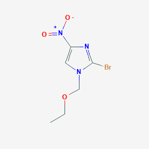 2-Bromo-1-(ethoxymethyl)-4-nitro-1H-imidazole