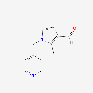 2,5-Dimethyl-1-pyridin-4-ylmethyl-1H-pyrrole-3-carbaldehyde