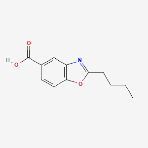 B3038679 2-Butyl-1,3-benzoxazole-5-carboxylic acid CAS No. 885949-50-8