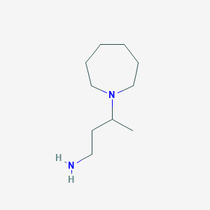 molecular formula C10H22N2 B3038736 (3-氮杂环庚-1-基丁基)胺 CAS No. 893644-58-1