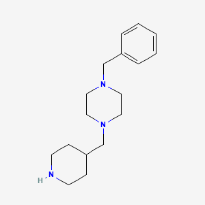1-Benzyl-4-(piperidin-4-ylmethyl)piperazine