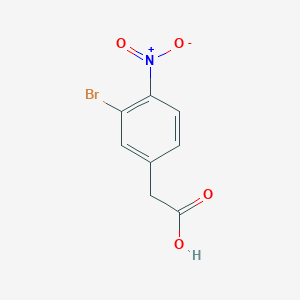 2-(3-Bromo-4-nitrophenyl)acetic acid