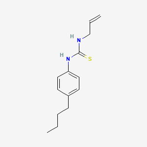 molecular formula C14H20N2S B3038792 1-Allyl-3-(4-butylphenyl)thiourea CAS No. 902637-62-1