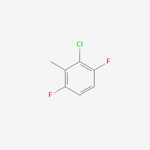 molecular formula C7H5ClF2 B3038797 2-Chloro-1,4-difluoro-3-methylbenzene CAS No. 90292-64-1