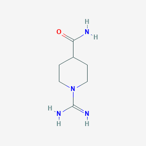 1-Carbamimidoylpiperidine-4-carboxamide