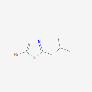 5-Bromo-2-isobutyl-1,3-thiazole