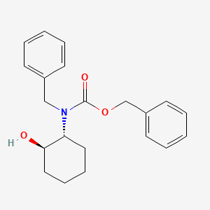 benzyl benzyl((1R,2R)-2-hydroxycyclohexyl)carbamate