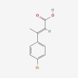 (E)-3-(4-bromophenyl)but-2-enoic acid