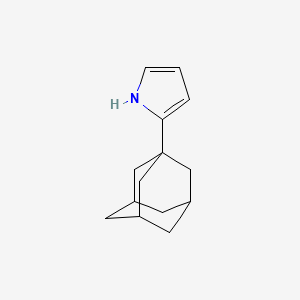 molecular formula C14H19N B3038824 2-(Adamantan-1-yl)-1H-pyrrole CAS No. 912361-56-9