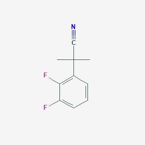 molecular formula C10H9F2N B3038834 2-(2,3-Difluorophenyl)-2-methylpropanenitrile CAS No. 913719-86-5