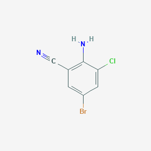 2-Amino-5-bromo-3-chlorobenzonitrile