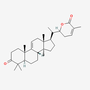 molecular formula C30H44O3 B3038861 Schisanlactone D CAS No. 92051-26-8