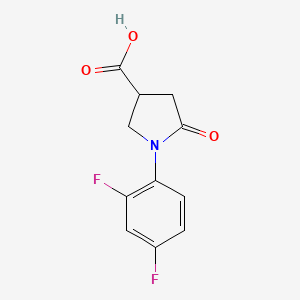 1-(2,4-Difluorophenyl)-5-oxopyrrolidine-3-carboxylic acid