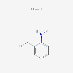 2-(Chloromethyl)-n-methylaniline hydrochloride