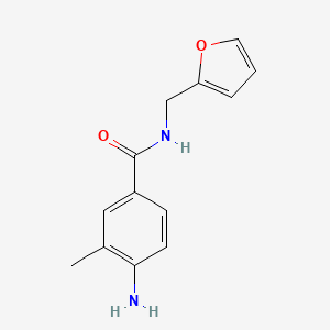 4-Amino-N-(2-furylmethyl)-3-methylbenzamide
