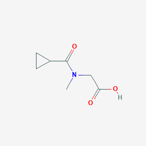 2-[(Cyclopropylcarbonyl)(methyl)amino]acetic acid