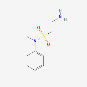 2-amino-N-methyl-N-phenylethane-1-sulfonamide