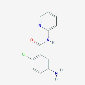 5-amino-2-chloro-N-(pyridin-2-yl)benzamide