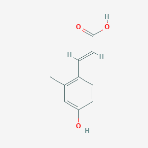 molecular formula C10H10O3 B3038896 4-Hydroxy-2-methylcinnamic acid CAS No. 927438-49-1