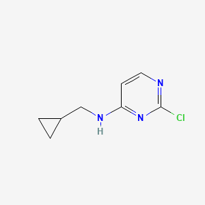 2-chloro-N-(cyclopropylmethyl)pyrimidin-4-amine
