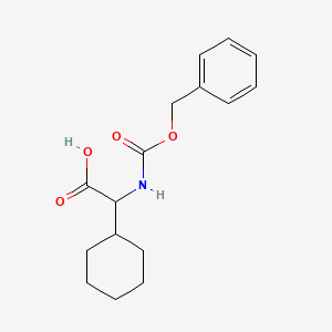 2-(((Benzyloxy)carbonyl)amino)-2-cyclohexylacetic acid