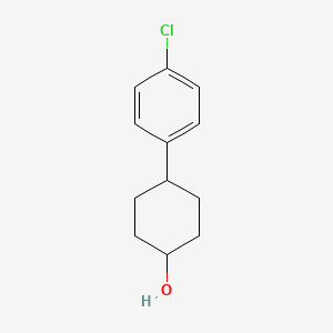 molecular formula C12H15ClO B3038912 4-(4-氯苯基)环己醇 CAS No. 930766-09-9