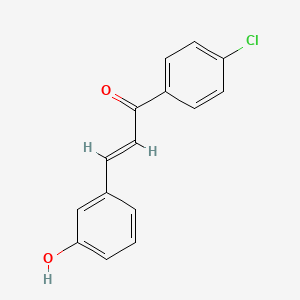 molecular formula C15H11ClO2 B3038930 1-(4-氯苯基)-3-(3-羟基苯基)-2-丙烯-1-酮 CAS No. 934022-18-1