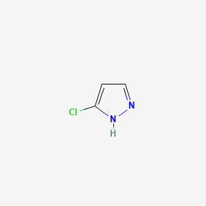 molecular formula C3H3ClN2 B3038934 3-chloro-1H-pyrazole CAS No. 934758-92-6