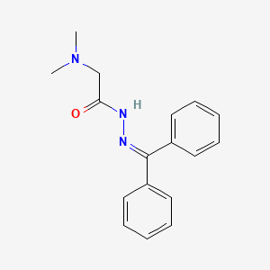 2-(dimethylamino)-N'-(diphenylmethylene)acetohydrazide