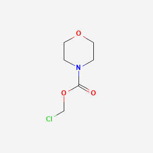 molecular formula C6H10ClNO3 B3038951 氯甲基吗啉-4-羧酸盐 CAS No. 93765-68-5