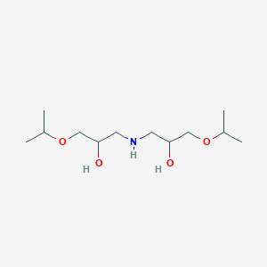 molecular formula C12H27NO4 B3038954 3,3'-Azanediylbis(1-isopropoxypropan-2-ol) CAS No. 937653-41-3